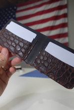 Load image into Gallery viewer, Embossed Alligator Wallet
