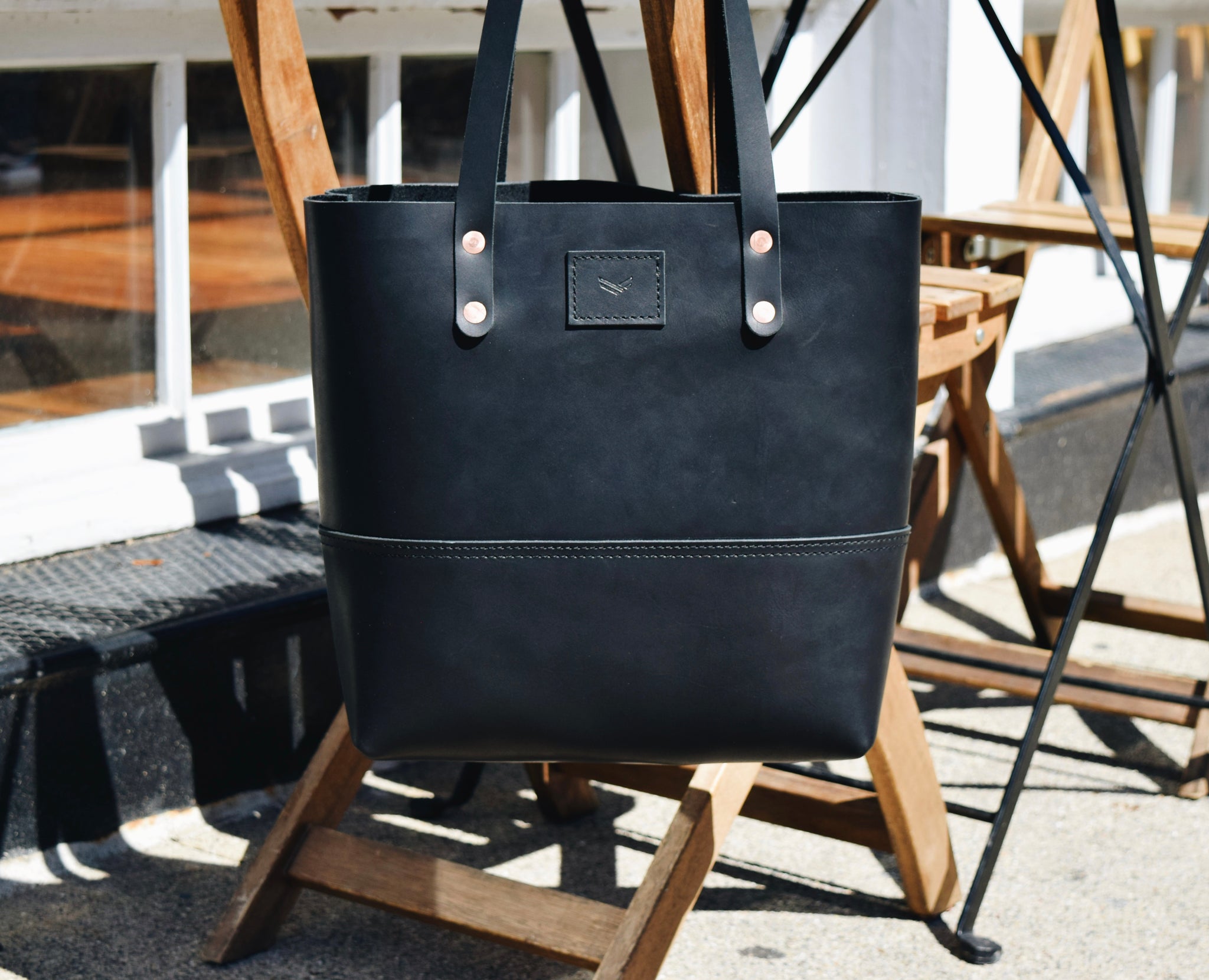 Black Tote – MorrisonMade Leather