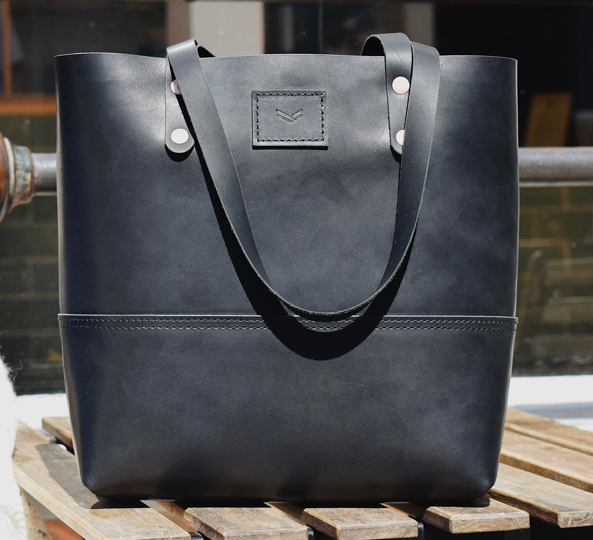 Black Tote – MorrisonMade Leather