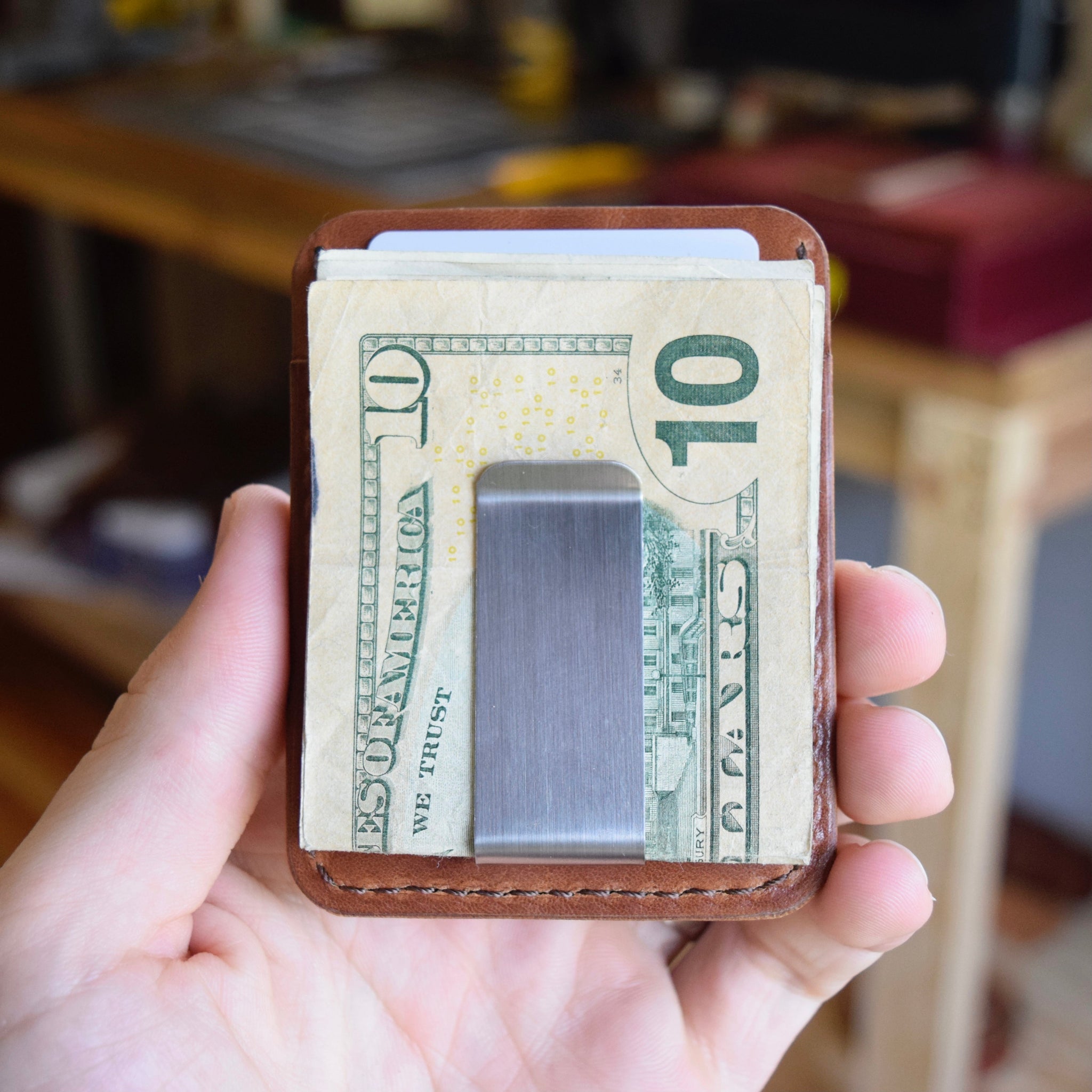 Metal Money Clip Add On – MorrisonMade Leather
