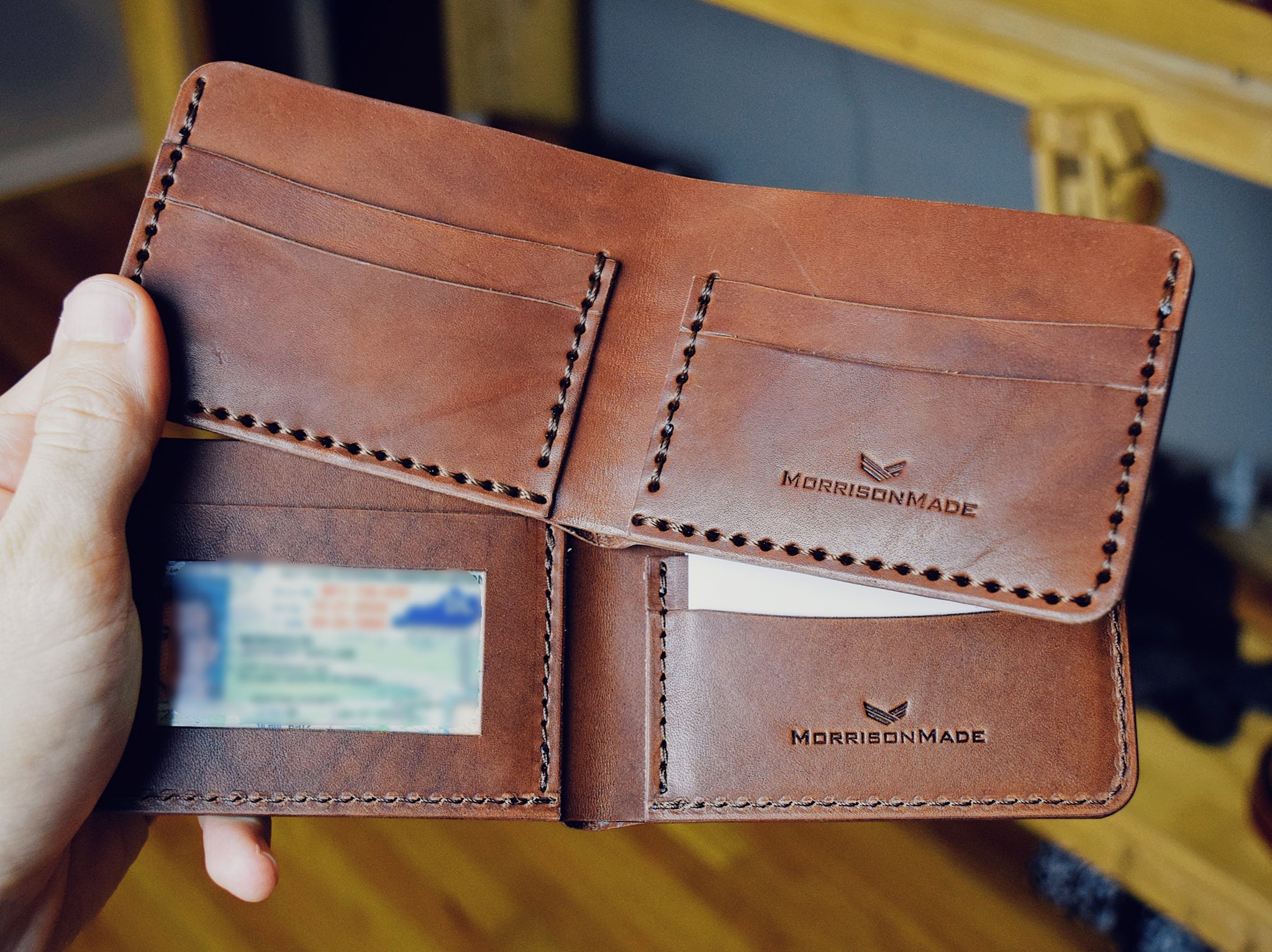 Traditional Bifold – MorrisonMade Leather